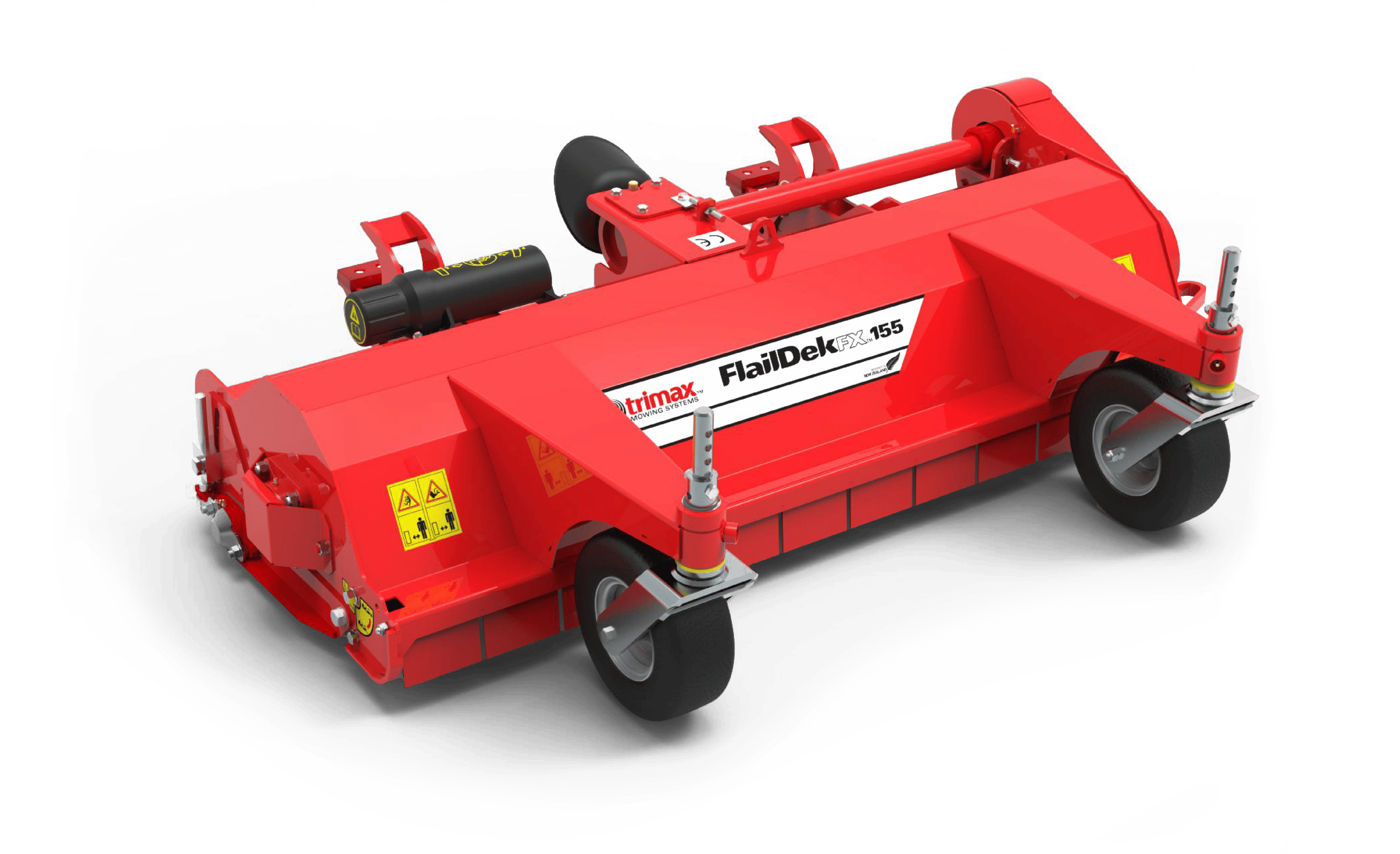 FlailDek FX-155 Mower Red